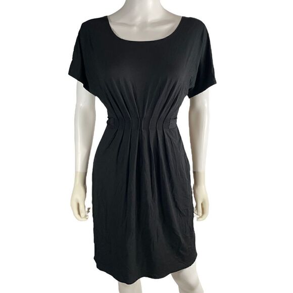 GAP Fitted Dress Black Small - Picture 1 of 6